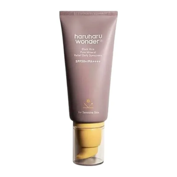 Black Rice Pure Mineral Relief Daily Sunscreen SPF50+ PA++++