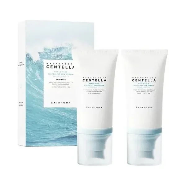 1004 2X Madagascar Centella Hyalu-Cica Water-Fit Sun Serum Sunscreen, X