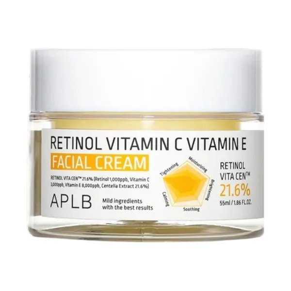 Retinol Vitamin C Vitamin E Facial Cream