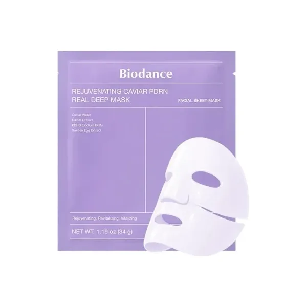 Rejuvenating Caviar PDRN Real Deep Mask