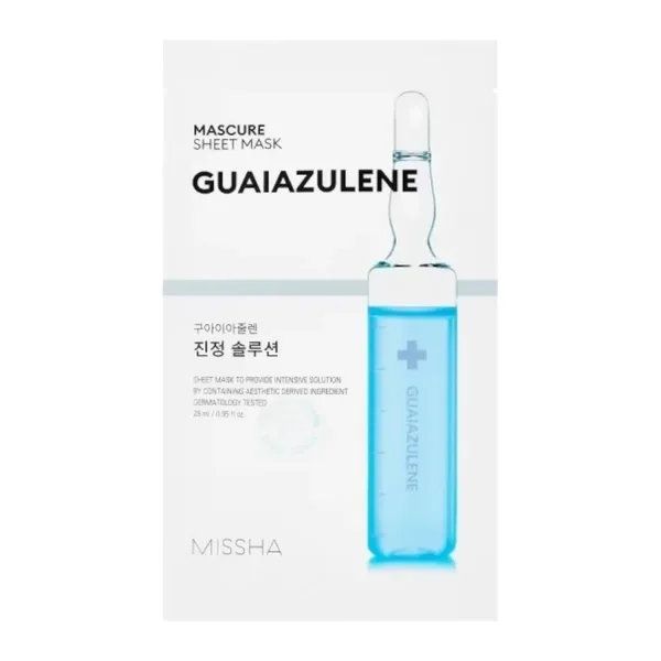 Mascure Solution Sheet Mask, Guaiazulene