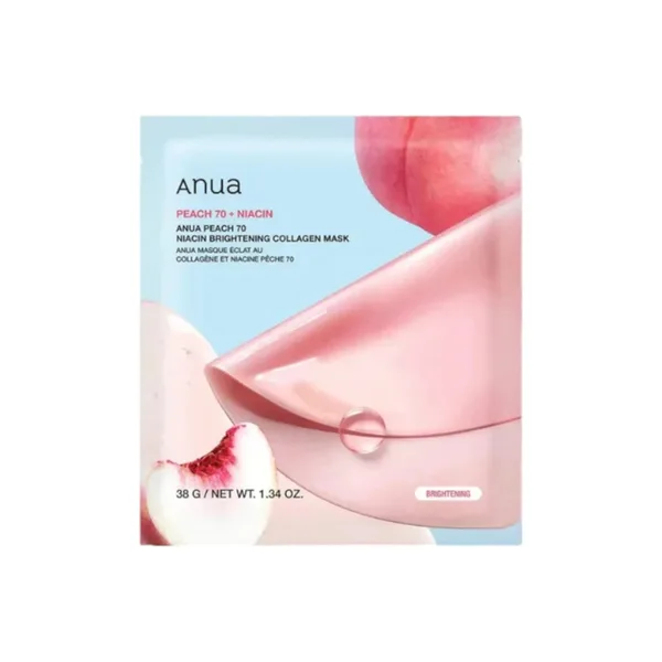 Peach 70 Niacin Brightening Collagen Mask Sheet Mask
