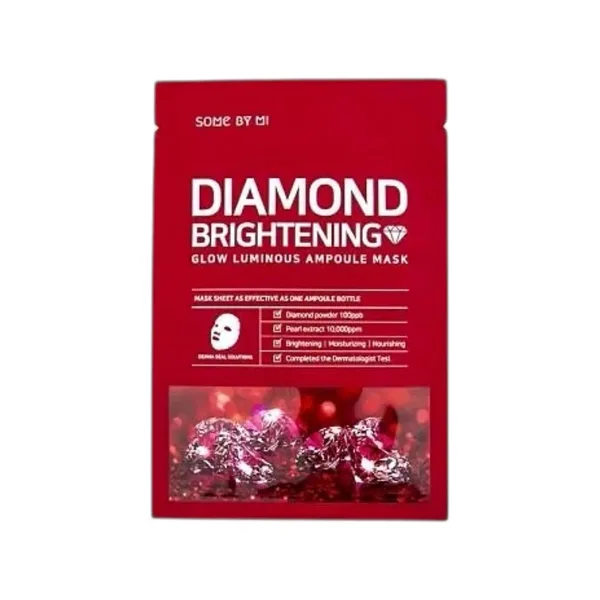 Red Diamond Brightening Glow Luminous Ampoule Mask,, 1 piece