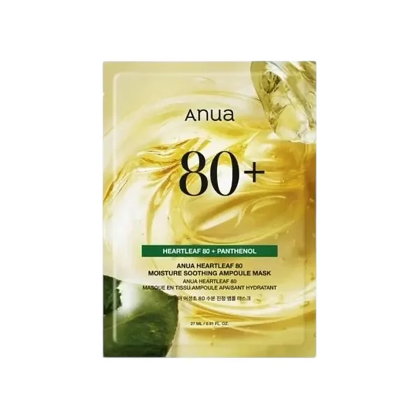Heartleaf 80 Moisture Soothing Ampoule Mask