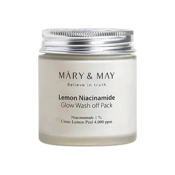 Vegan Lemon Niacinamide Glow Wash Off Pack