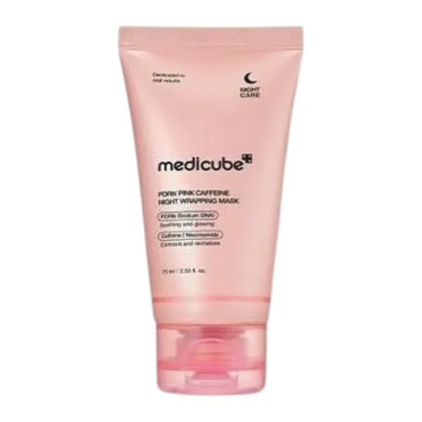 PDRN PINK CAFFEINE NIGHT WRAPPING MASK