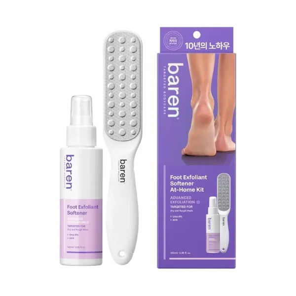 Foot Exfoliant Softener At-Home Kit